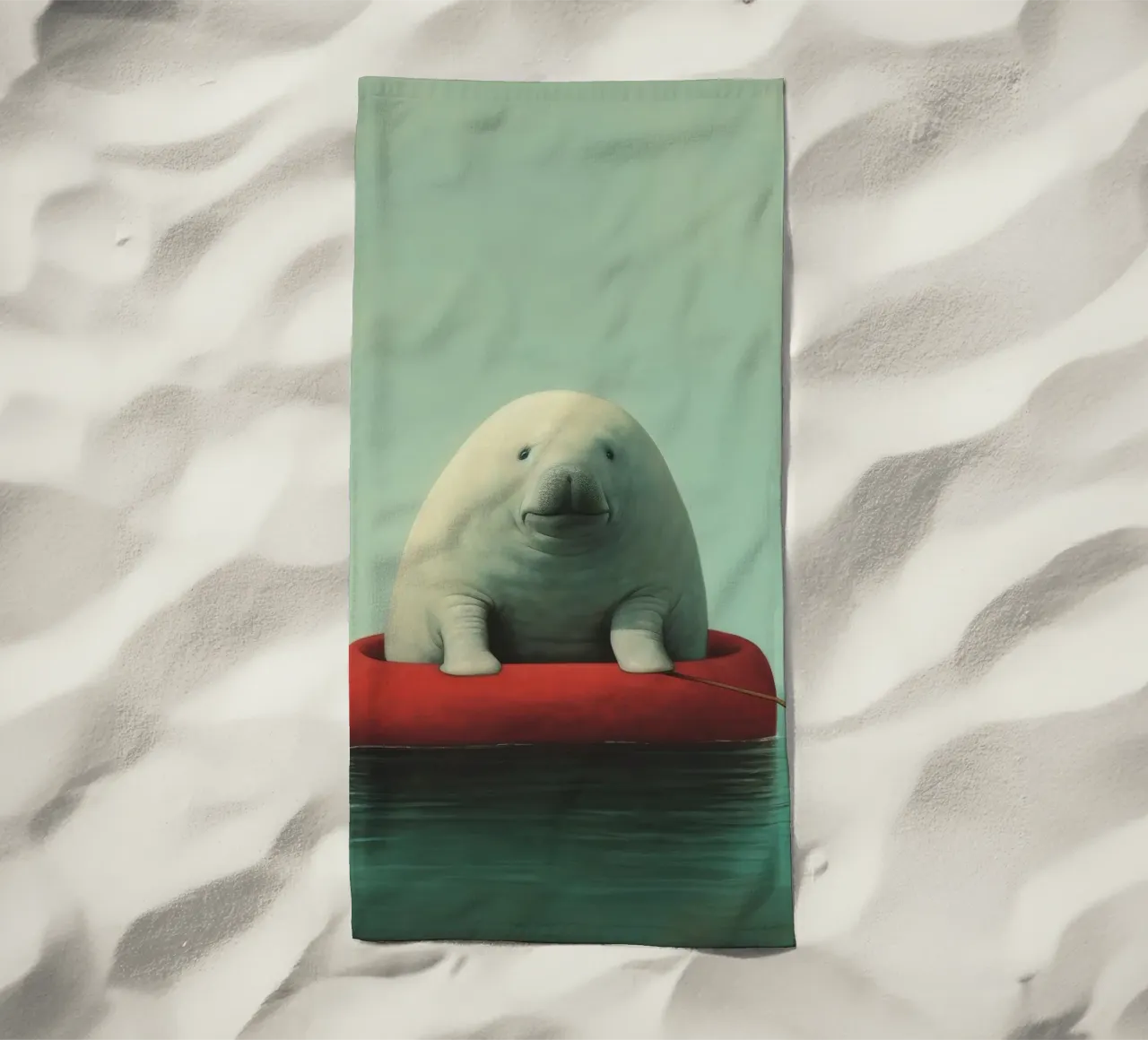 Minimo Dugongo 1 telo mare da Minimal Animal Art