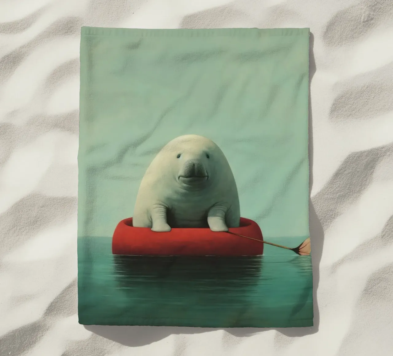 Minimo Dugongo 1 telo mare da Minimal Animal Art