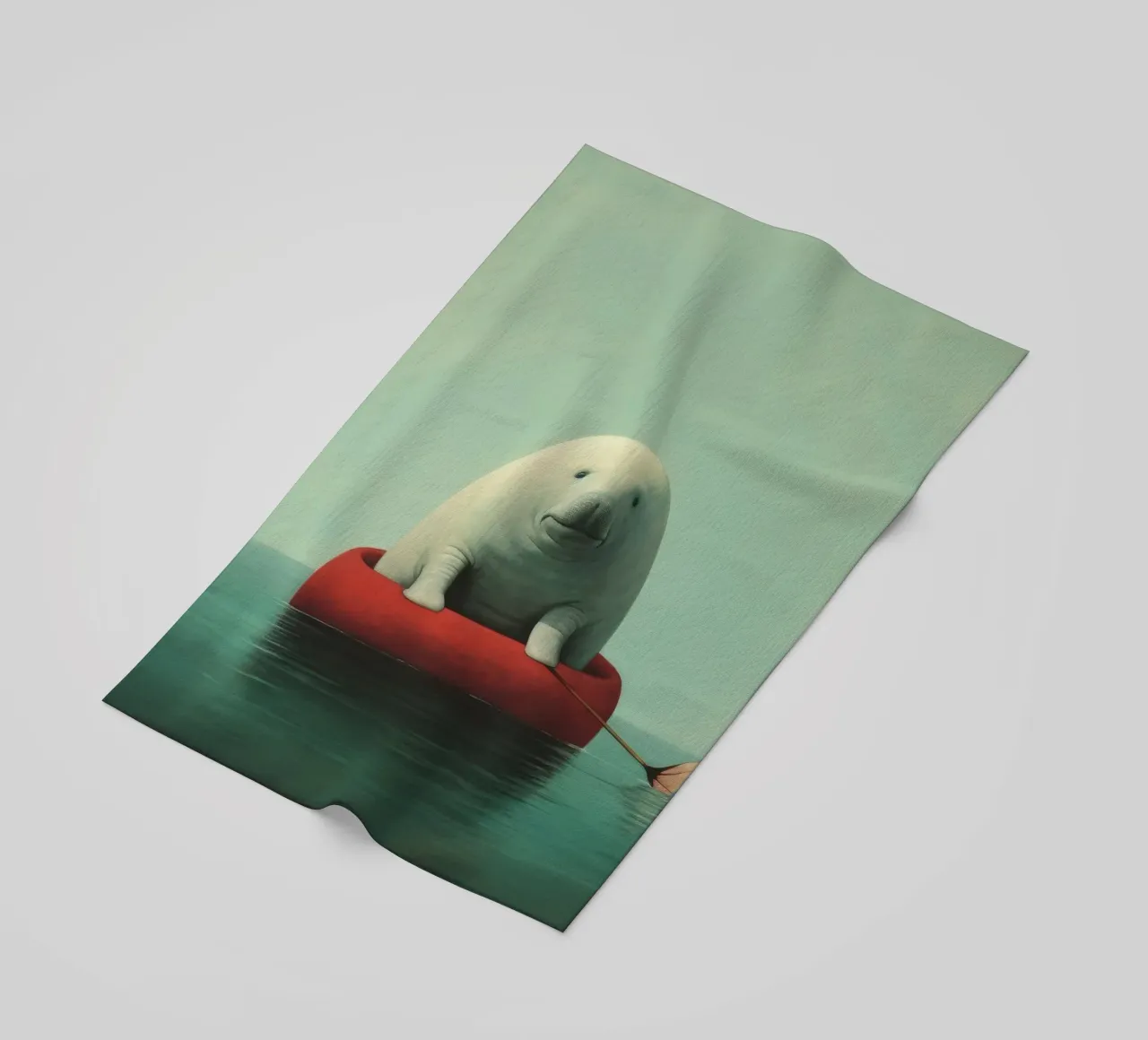 Minimo Dugongo 1 telo mare da Minimal Animal Art