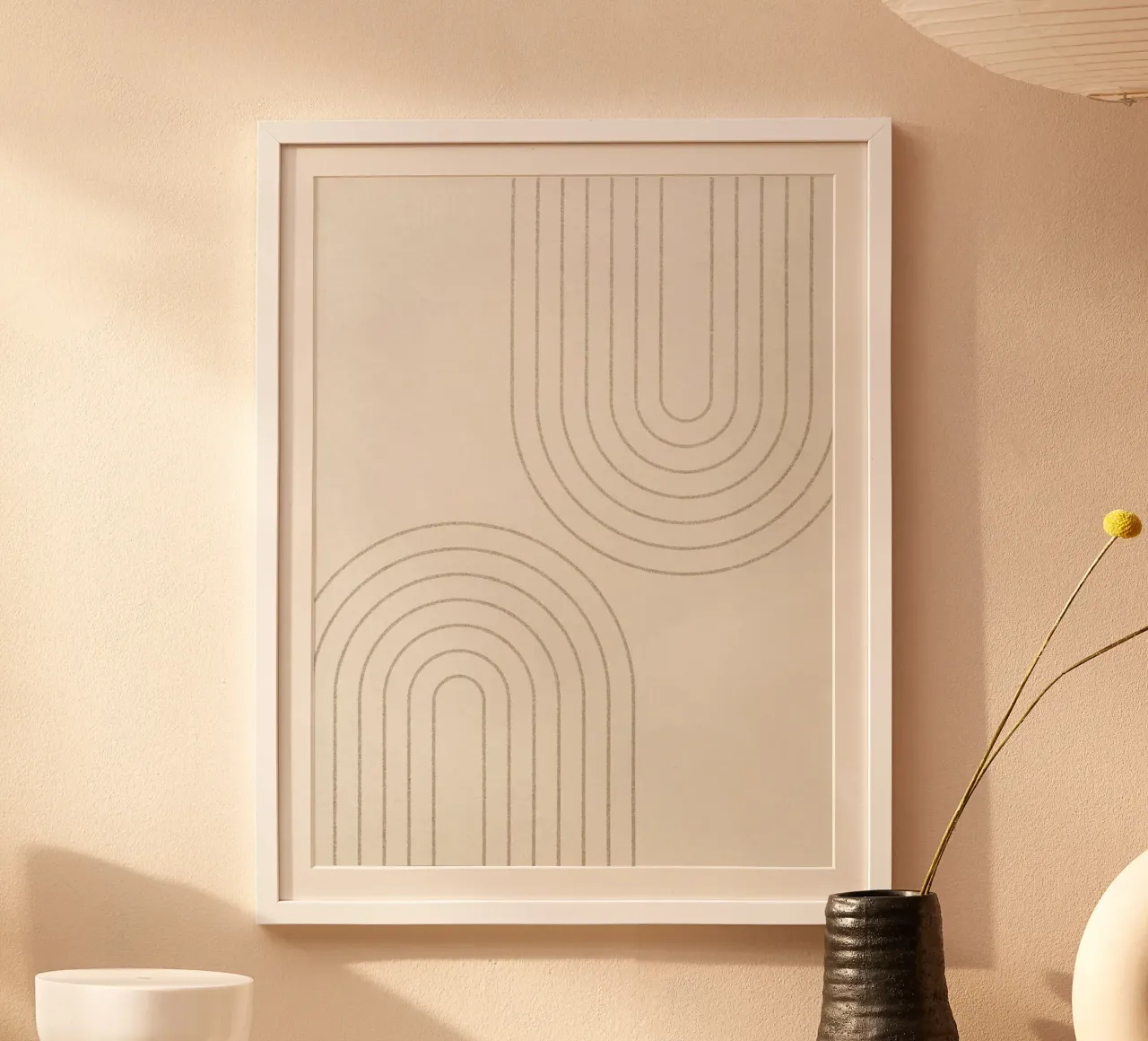 Mid Century Arcs carta hahnemühle da apoloprints