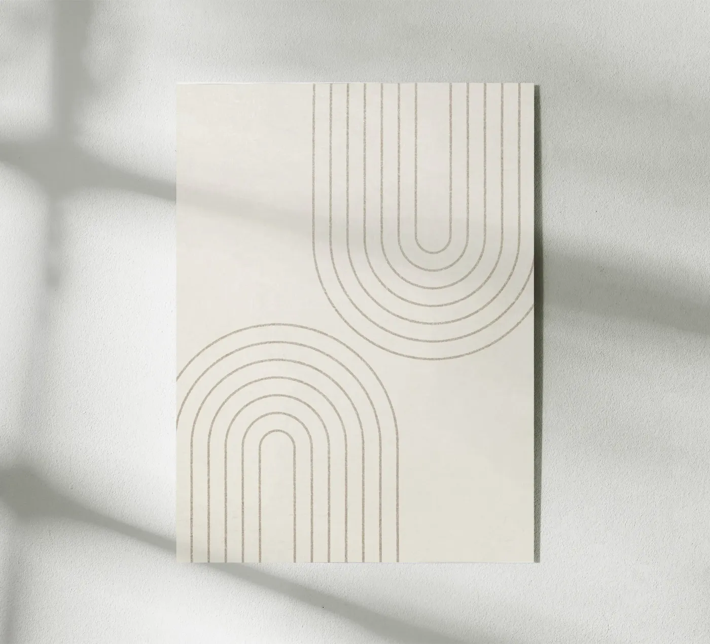 Mid Century Arcs plexiglass da Apolo Prints