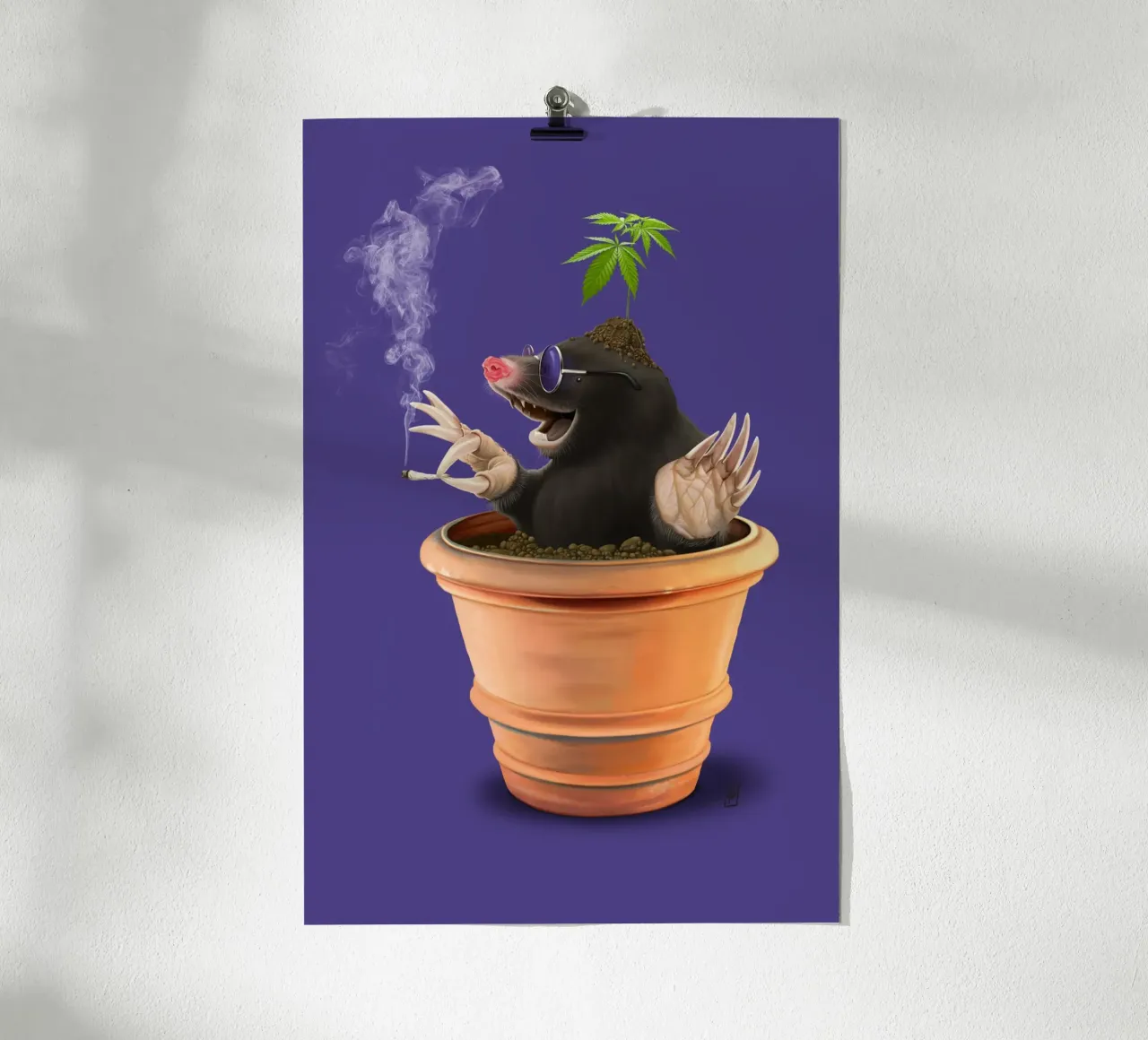 Pot (Colour) carta hahnemühle da Rob Art | Illustration