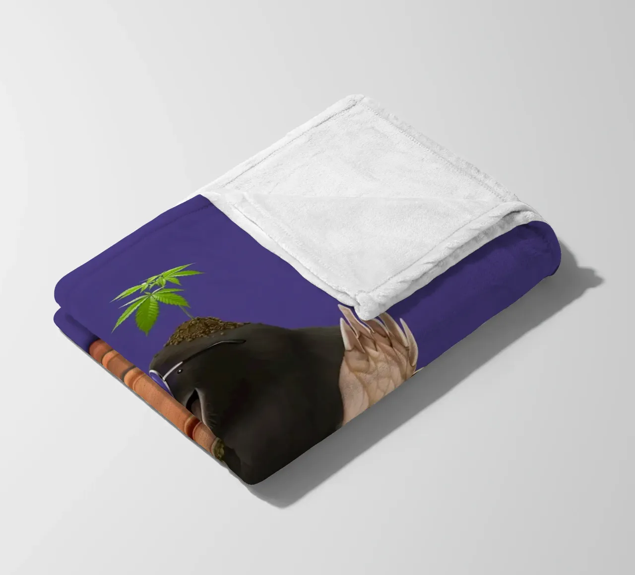 Pot (Colour) coperta in pile da Rob Art | Illustration