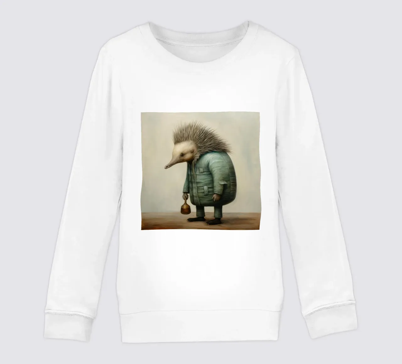 Echidna minimale 2 felpa bambino da Minimal Animal Art