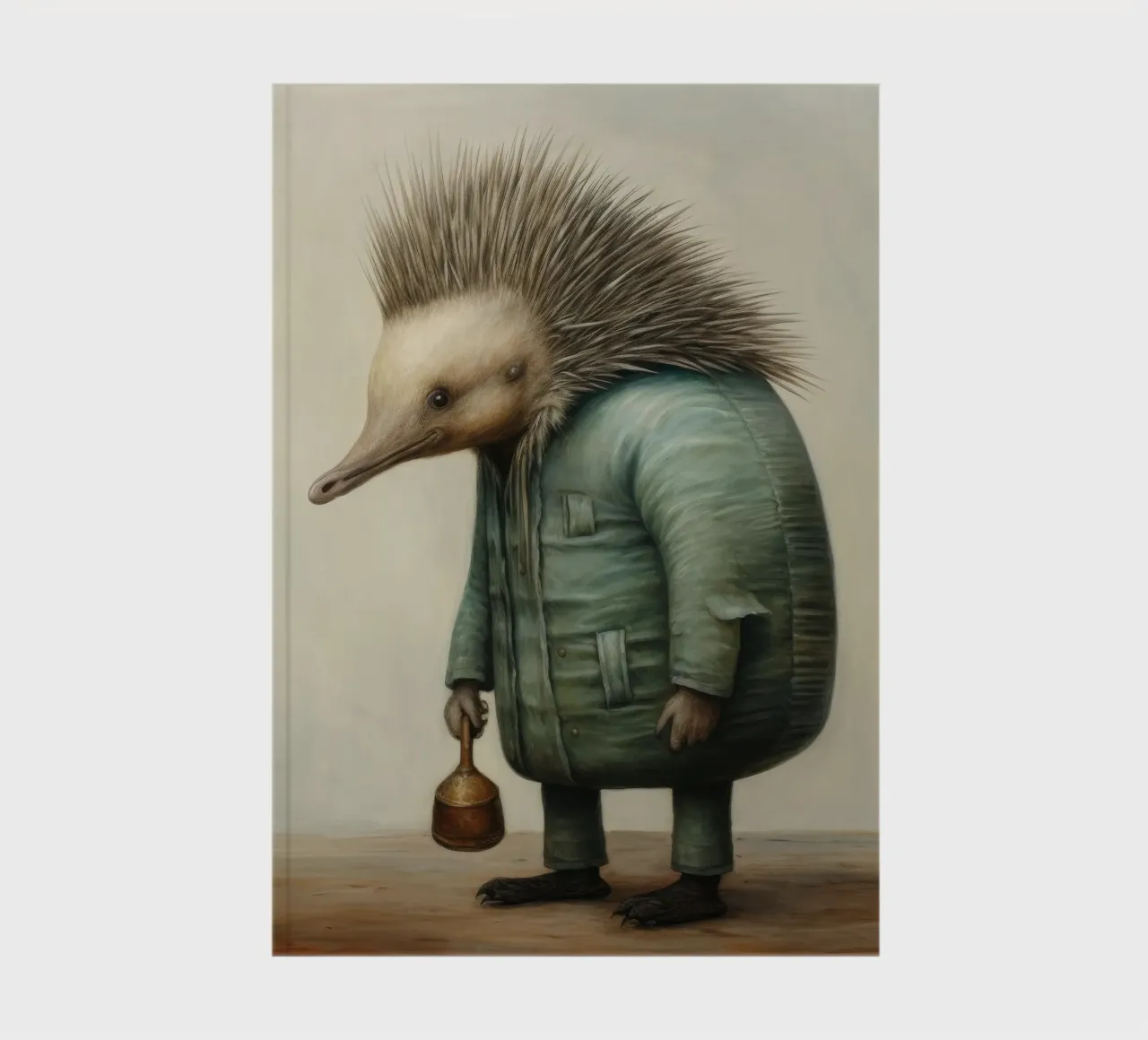 Minimal Echidna 2 notebook by Minimal Animal Art