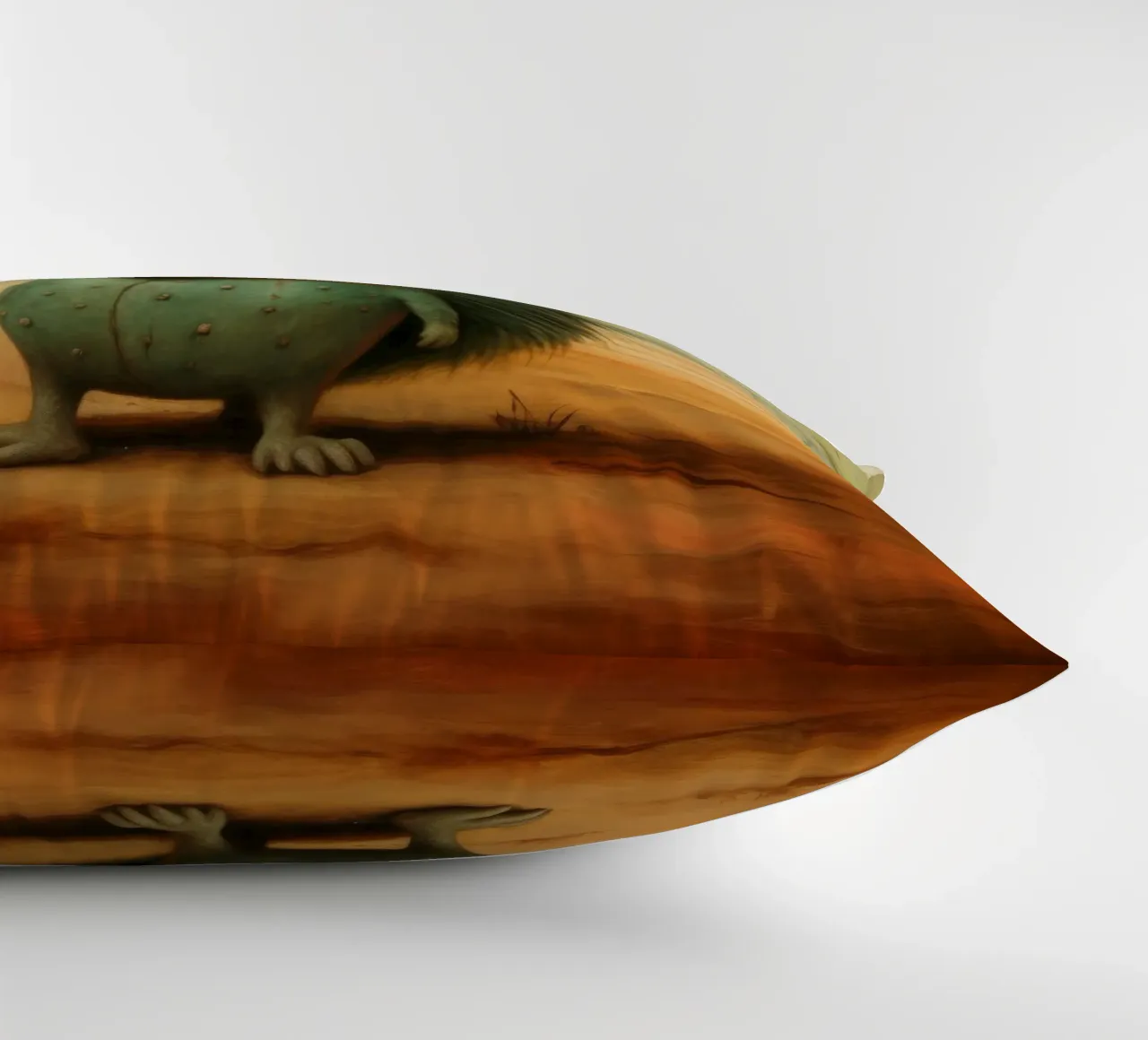 Echidna minimale 4 cuscino da Minimal Animal Art