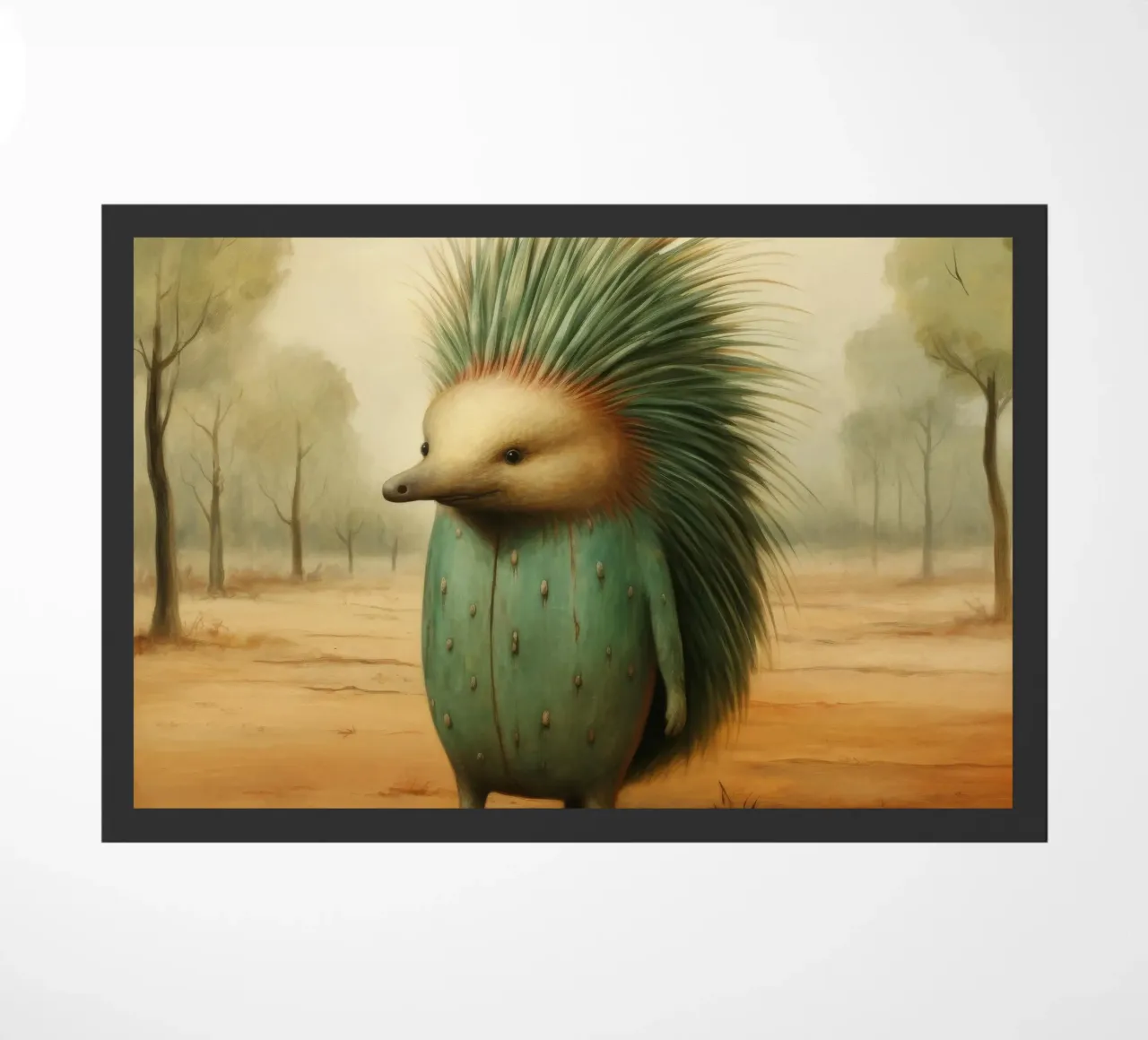 Echidna minimale 4 zerbino da Minimal Animal Art