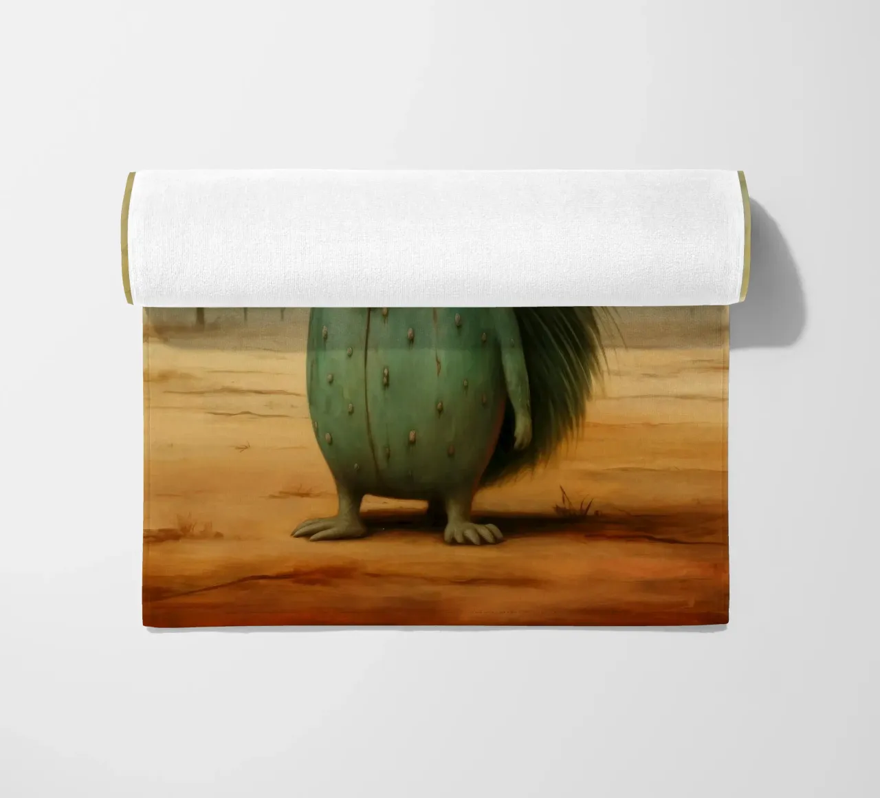Echidna minimale 4 telo mare da Minimal Animal Art