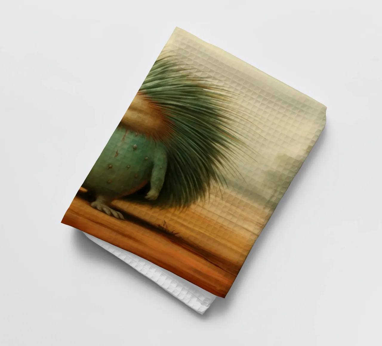 Echidna minimale 4 canovaccio da cucina da Minimal Animal Art