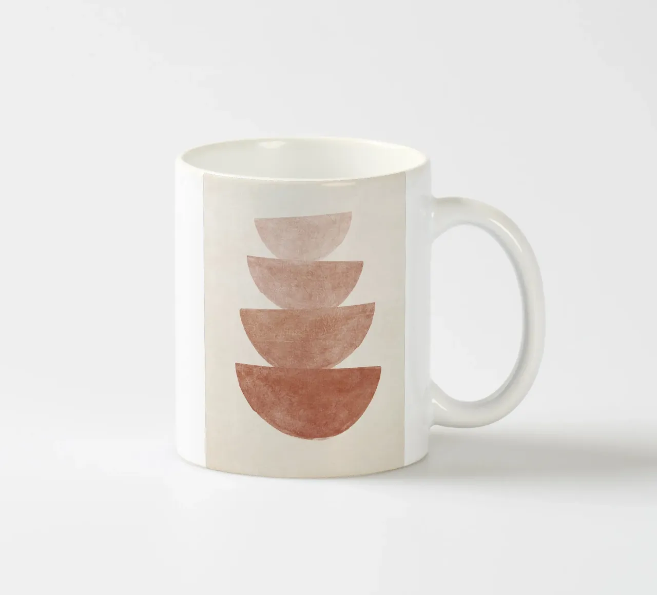 Boho Terracotta Shapes tazza in ceramica da apoloprints