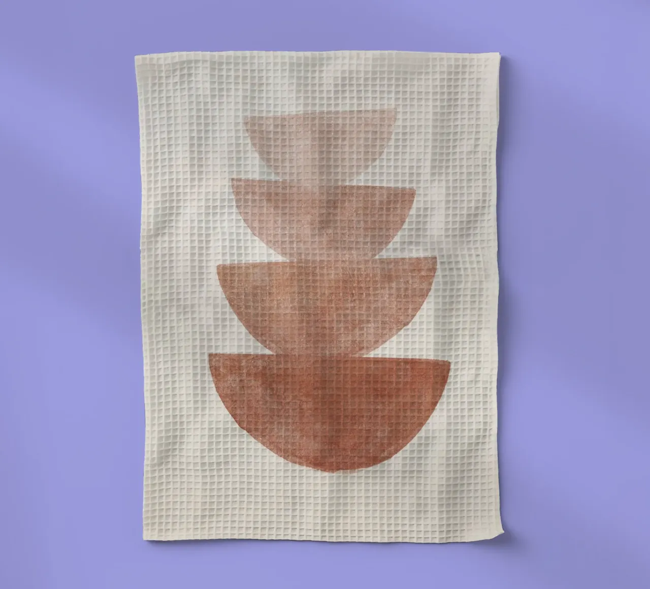 Boho Terracotta Shapes canovaccio da cucina da apoloprints