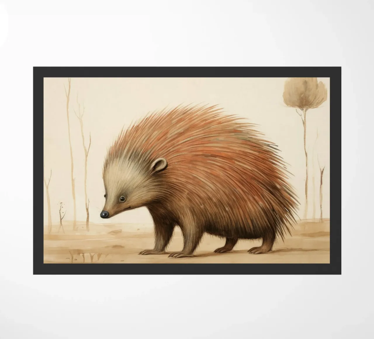 Echidna minima zerbino da Minimal Animal Art
