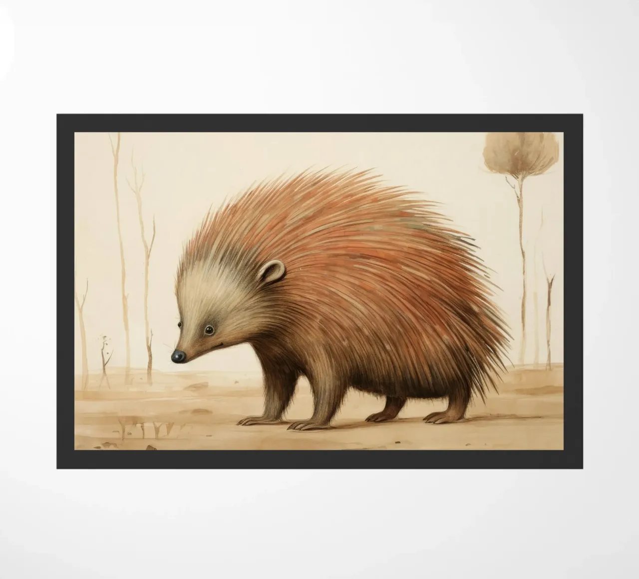 Echidna minima 1 zerbino da Minimal Animal Art