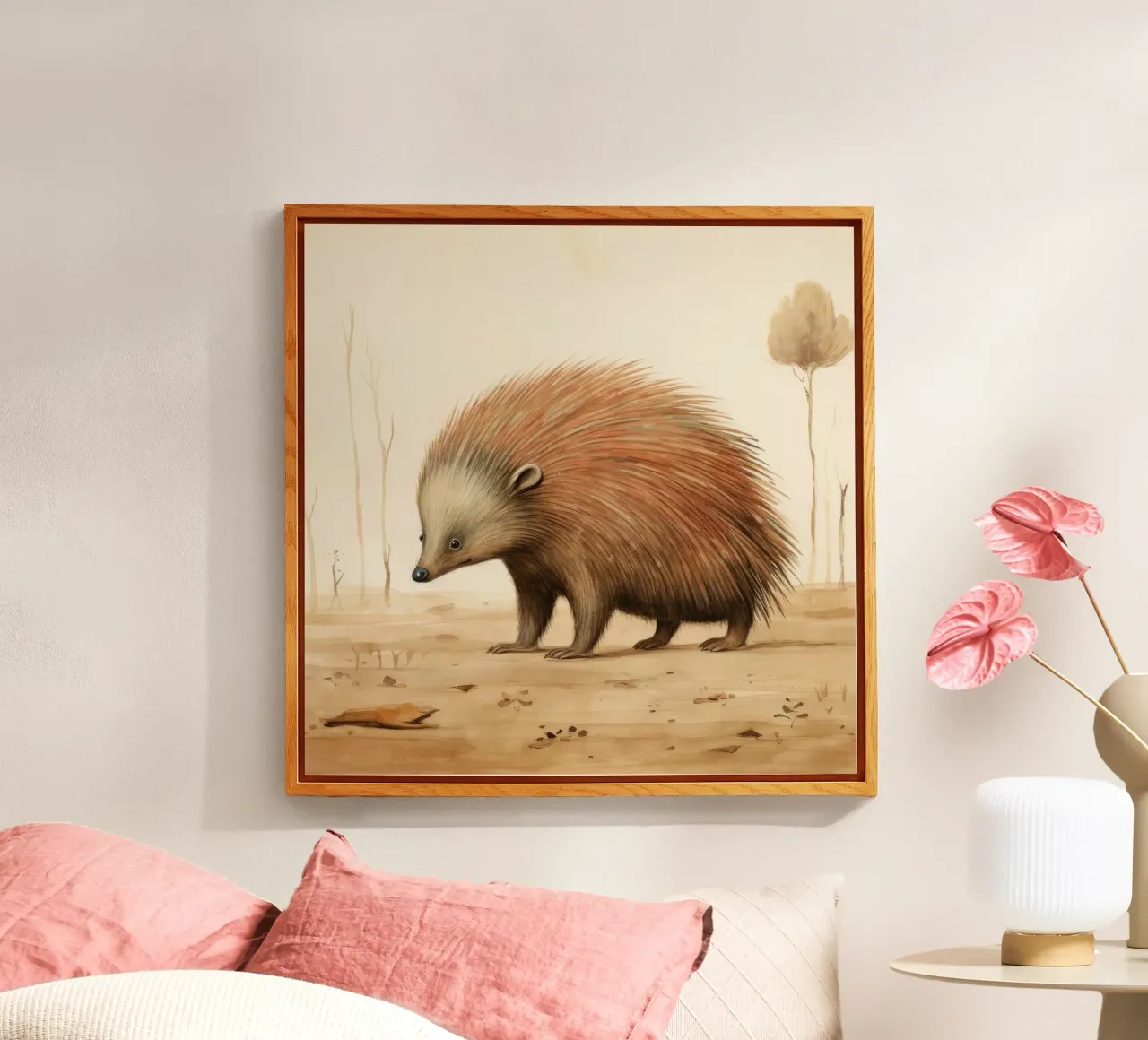 Echidna minima 1 plexiglass da Minimal Animal Art