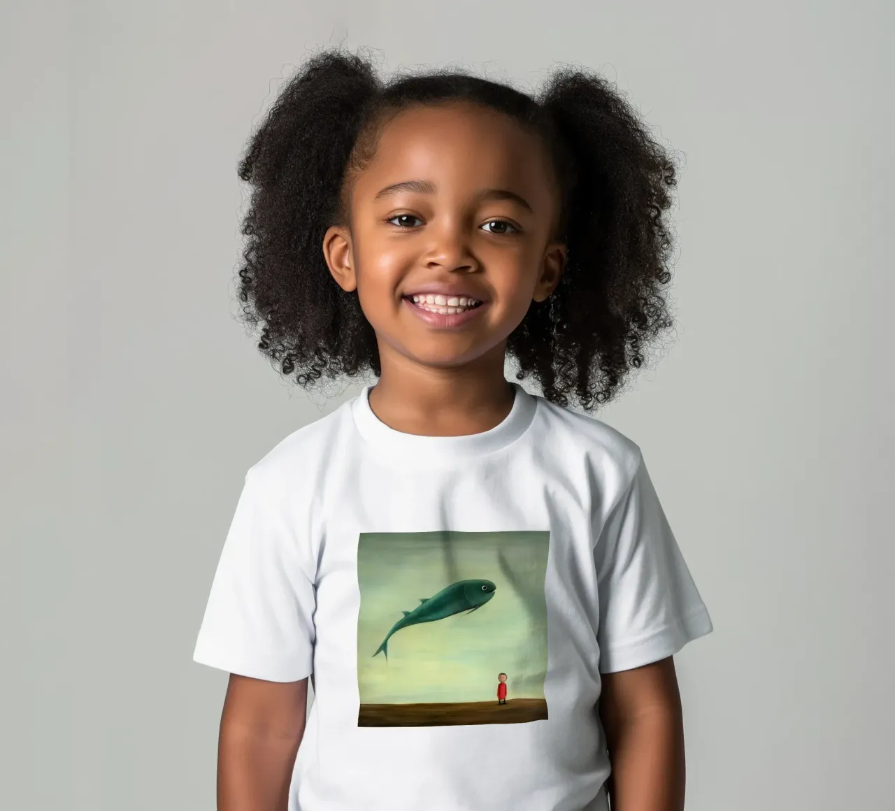 Minimo Eel t-shirt bambini da Minimal Animal Art