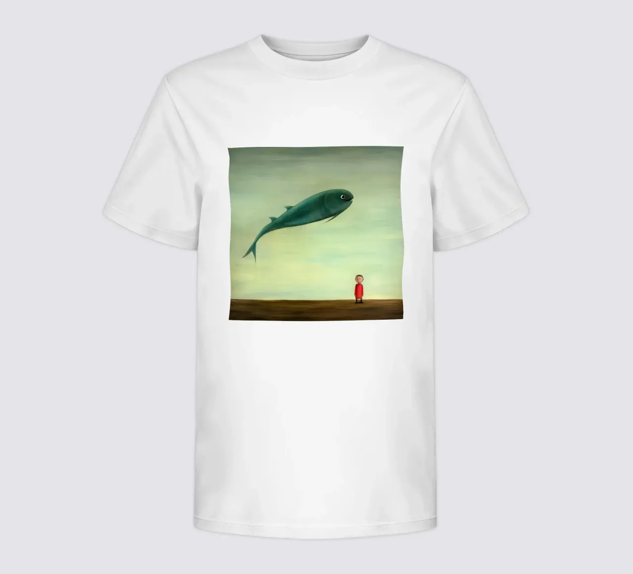 Minimo Eel t-shirt bambini da Minimal Animal Art