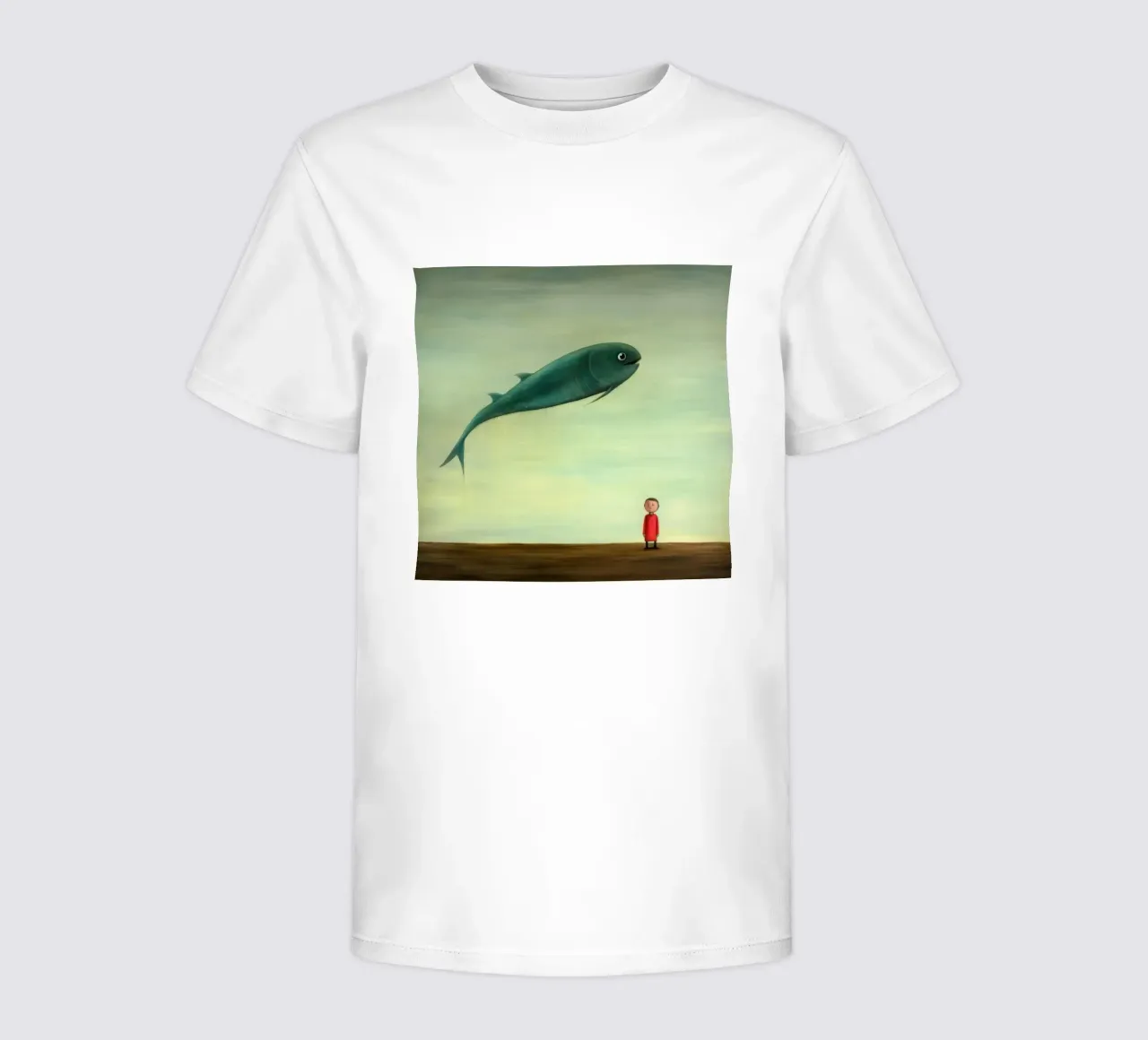 Minimal Eel t-shirt bambini da Minimal Animal Art