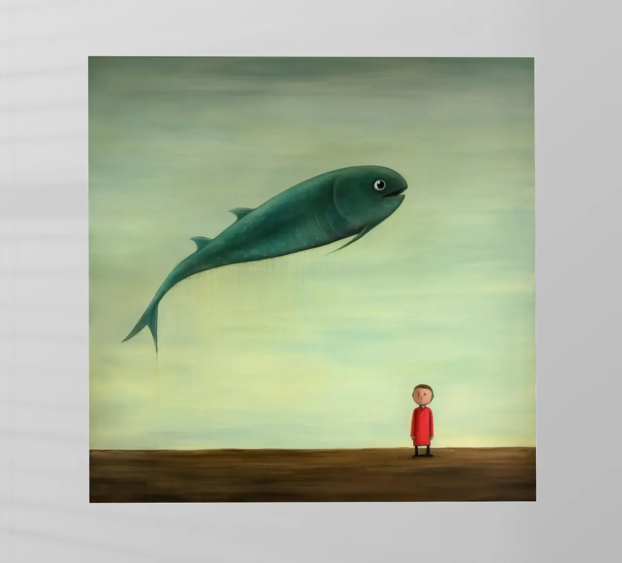 Minimo Eel pellicola backlit da Minimal Animal Art