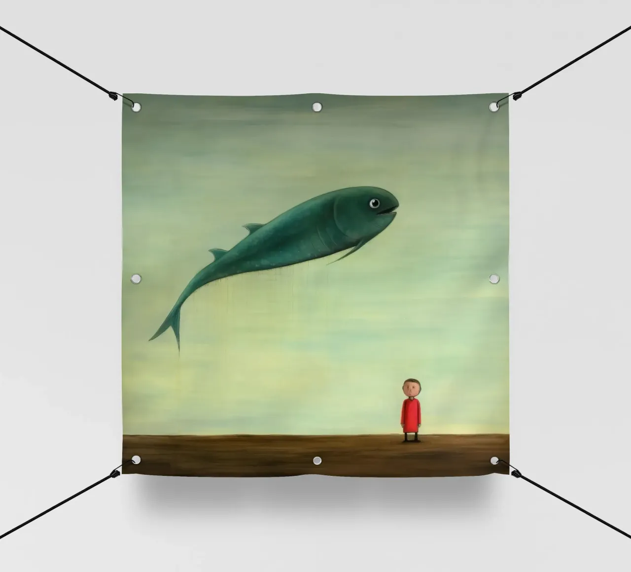 Anticipo minimo 2 telo in pvc da Minimal Animal Art