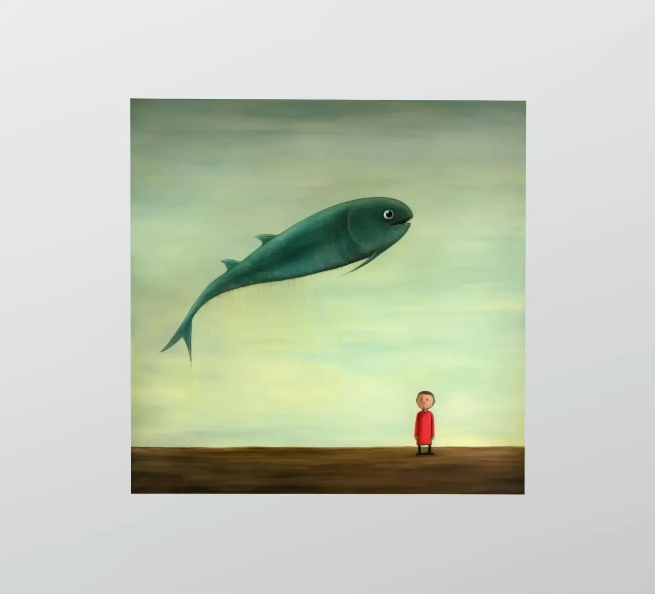 Minimo Eel adesivo da Minimal Animal Art