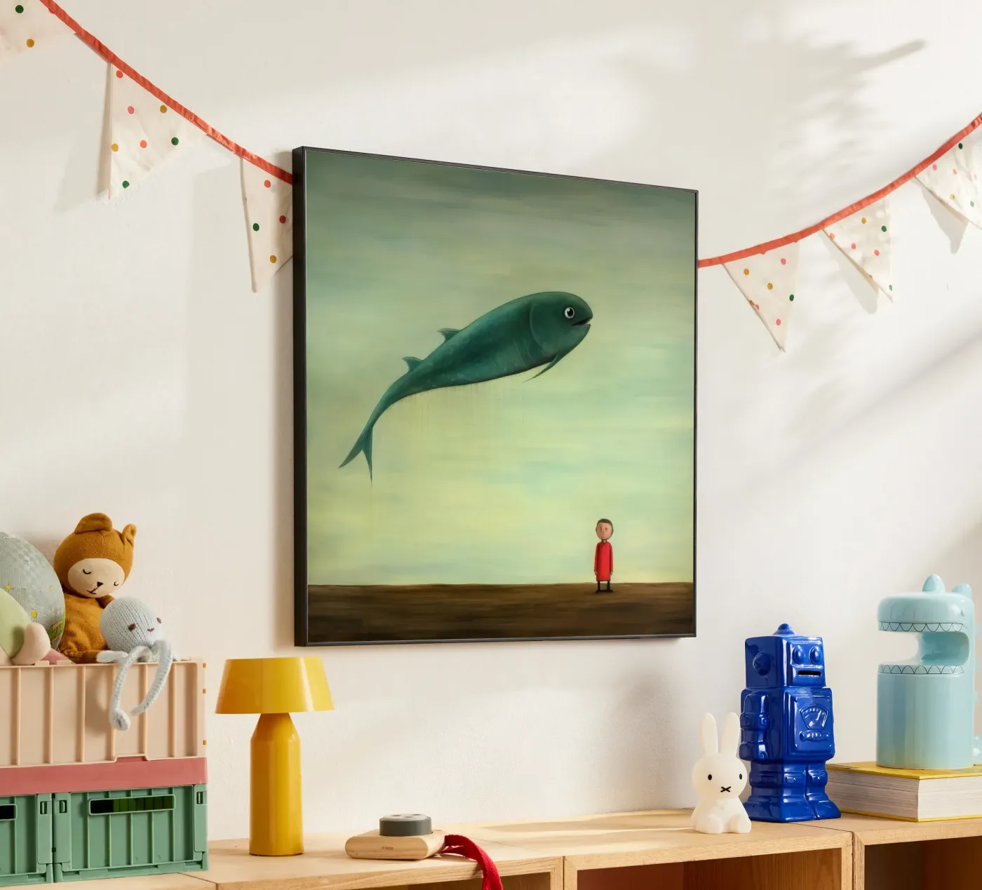 Minimal Eel forex plate by Minimal Animal Art