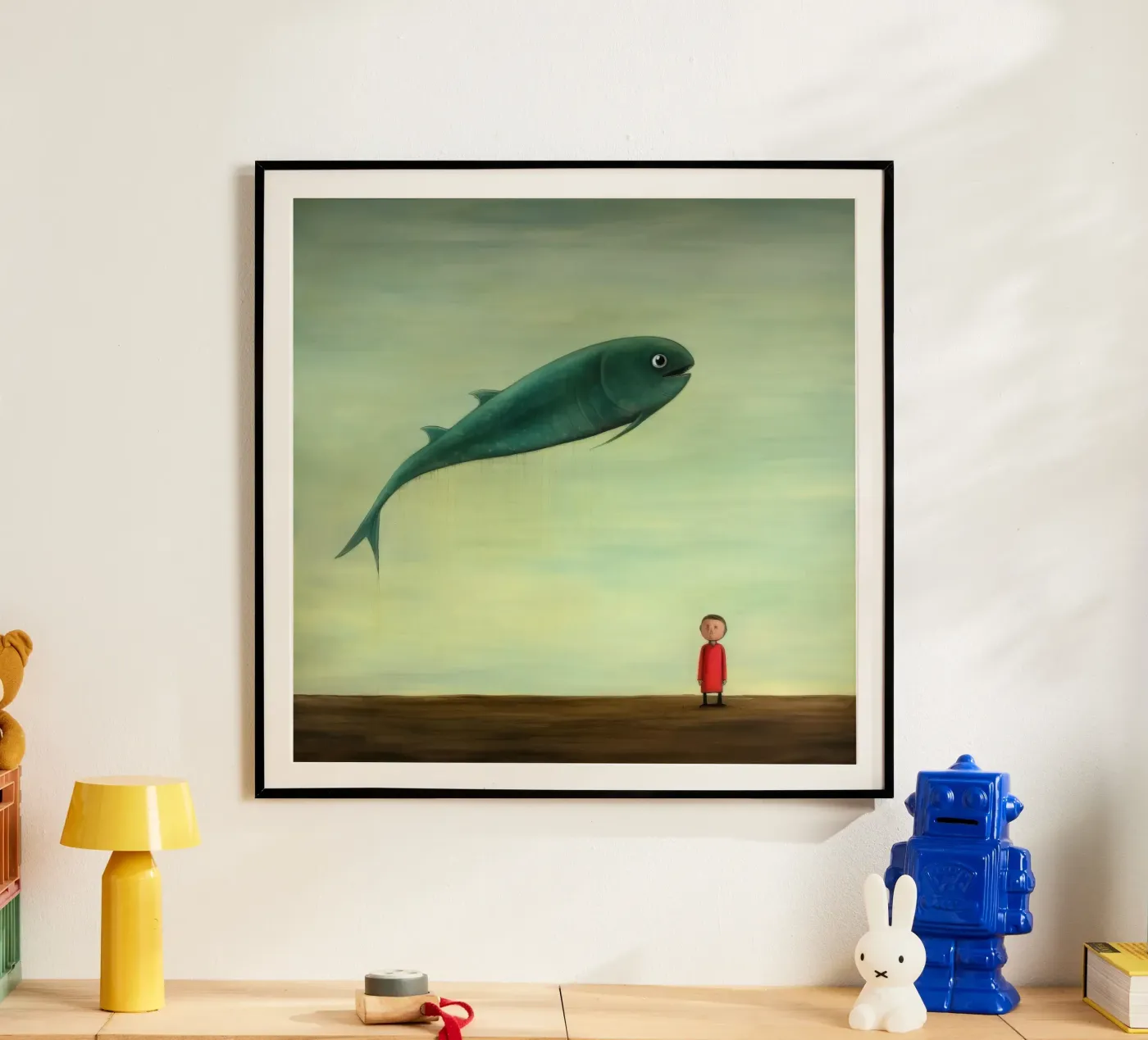 Minimal Eel Poster von Minimal Animal Art