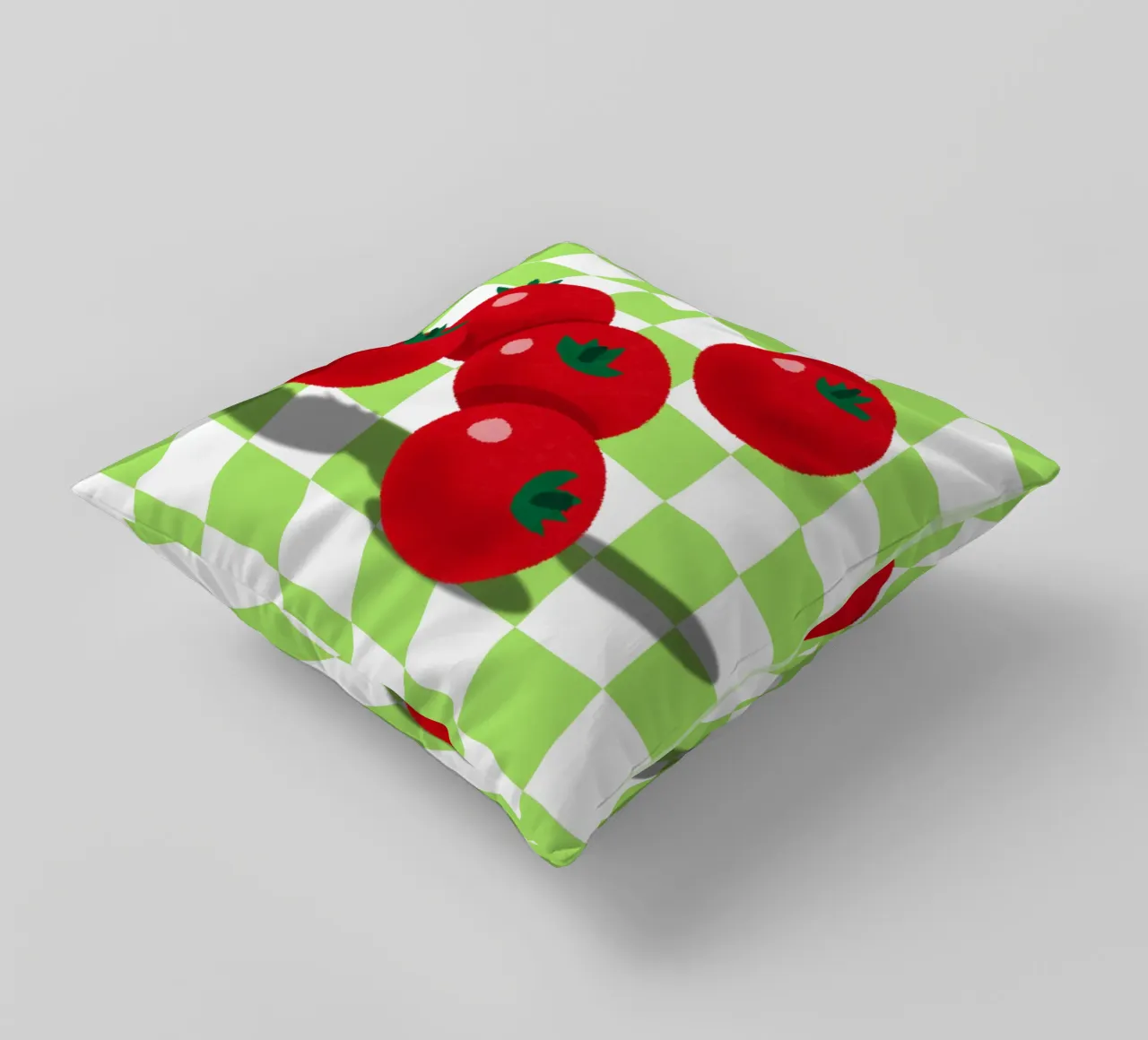 retro tomato cuscino da ramosashop