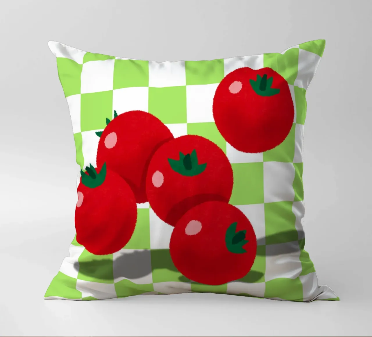 retro tomato cuscino da ramosashop
