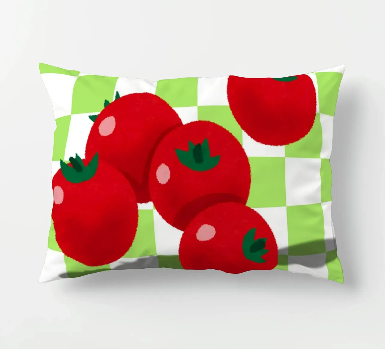 retro tomato cuscino da ramosashop