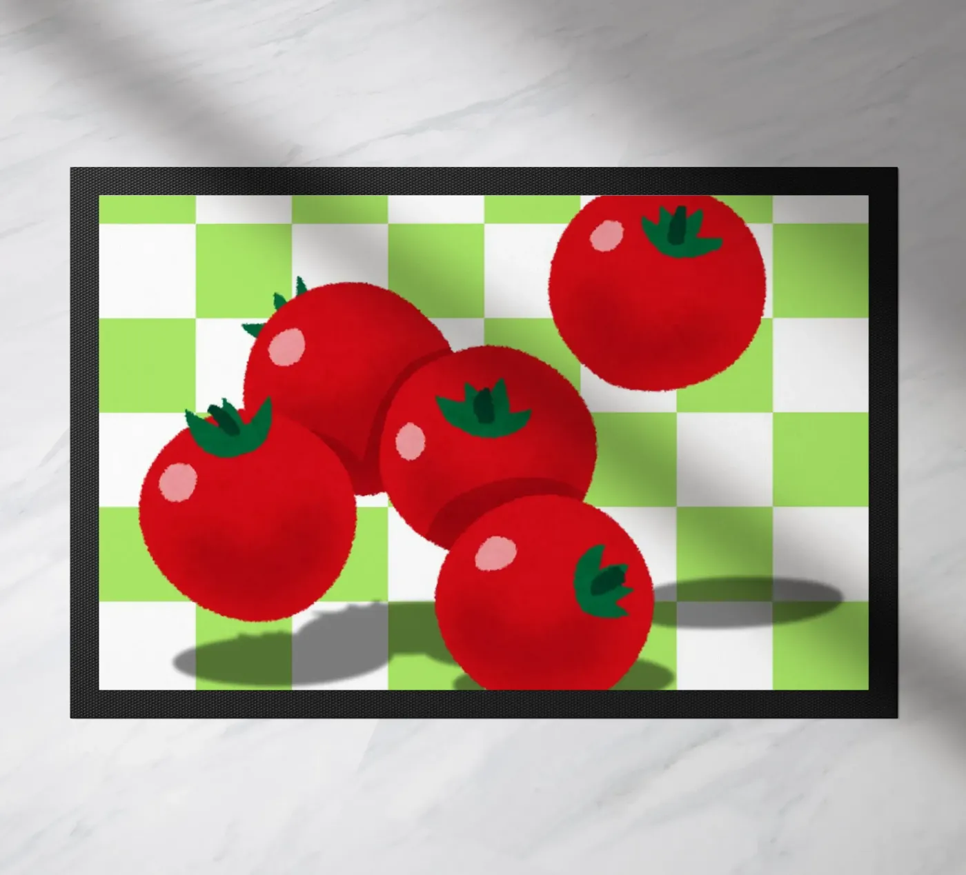 retro tomato zerbino da ramosashop