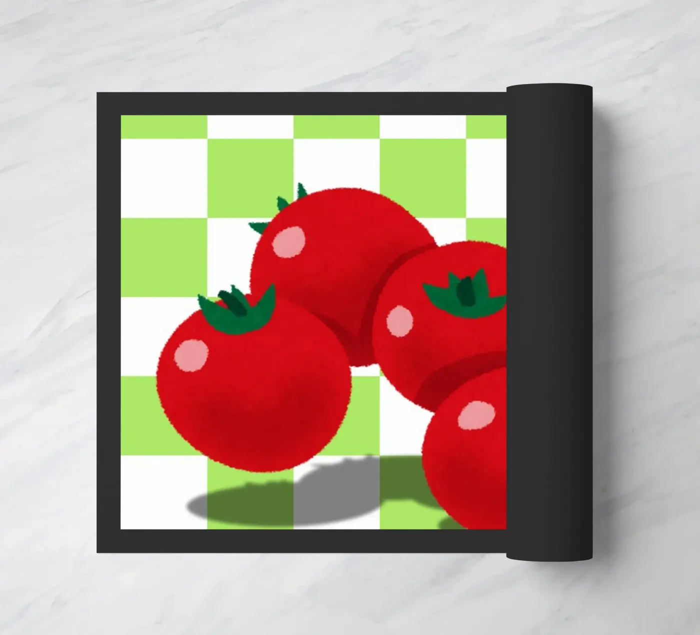 retro tomato zerbino da ramosashop