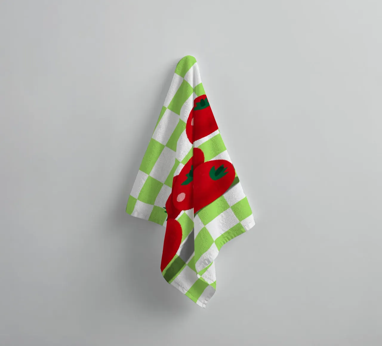 retro tomato asciugamano da bagno da ramosashop