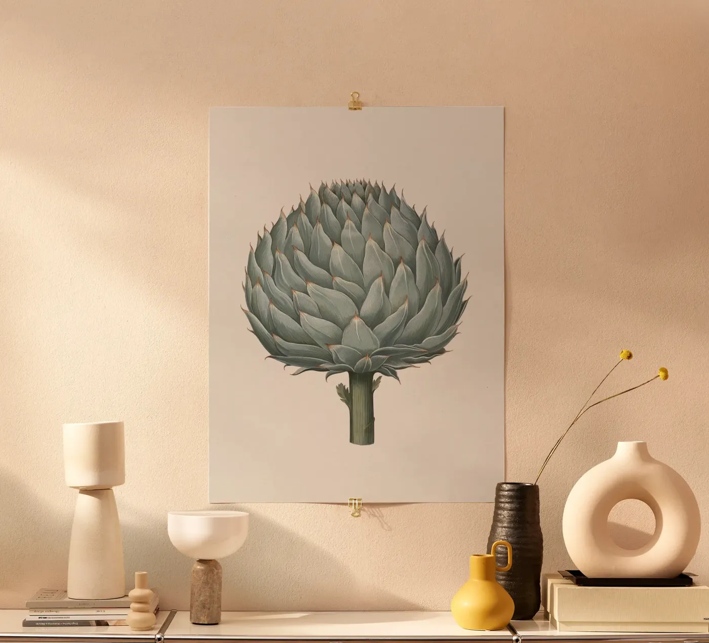 Artichoke Poster von Apolo Prints