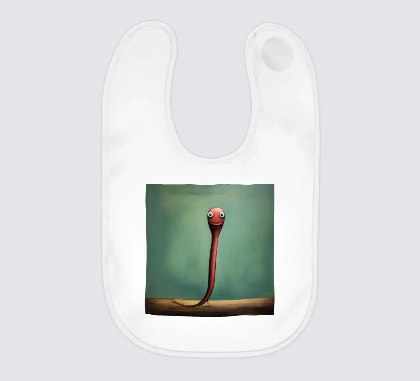 Minimal Eel bavaglino da Minimal Animal Art