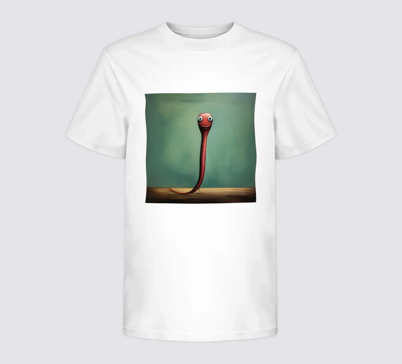 Minimo Eel t-shirt bambini da Minimal Animal Art