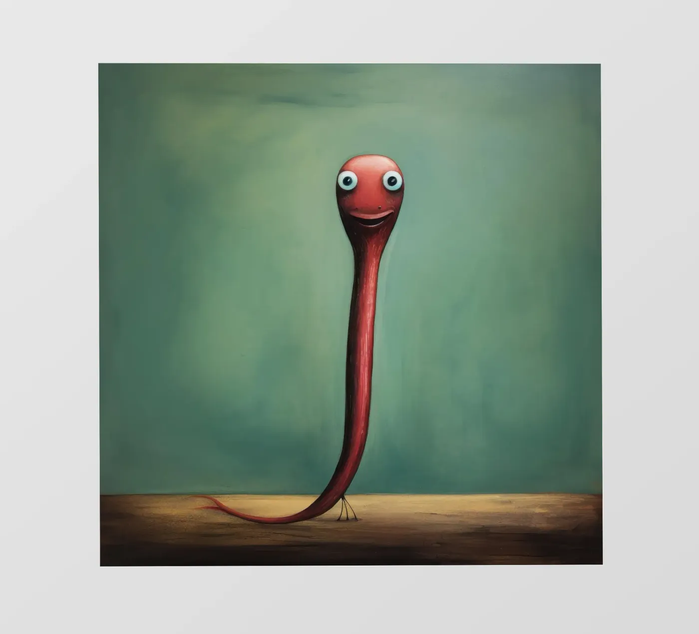 Minimum Eel film rétro-éclairé de Minimal Animal Art