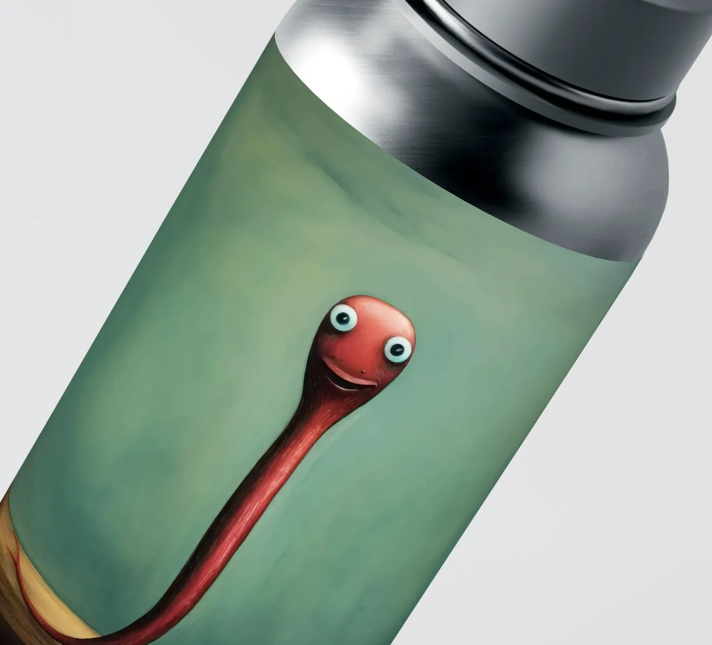 Minimal Eel adesivo da Minimal Animal Art