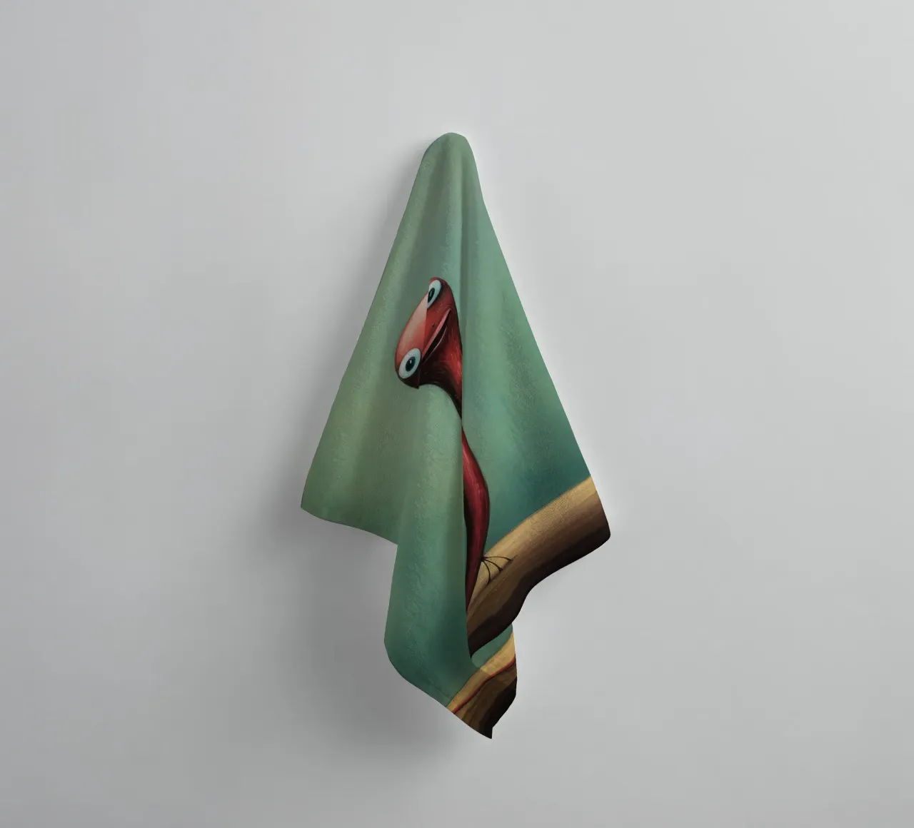 Minimum Advance 3 towel by Minimal Animal Art
