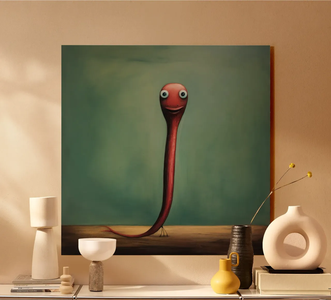 Anticipo minimo 3 alluminio dibond da Minimal Animal Art