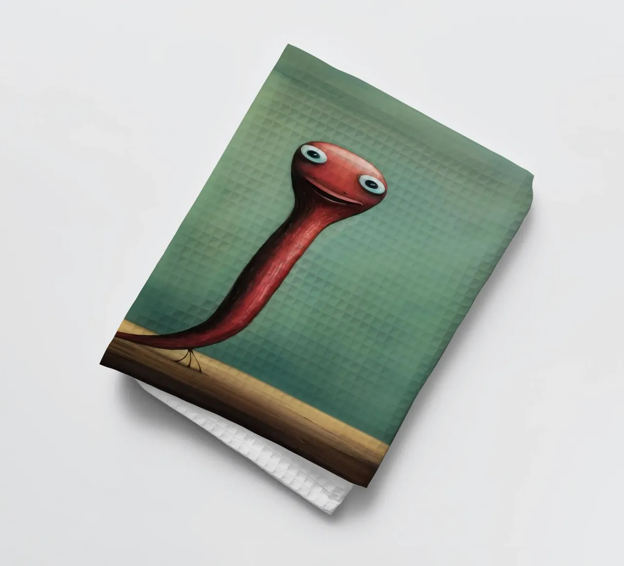 Minimum Eel torchon de Minimal Animal Art