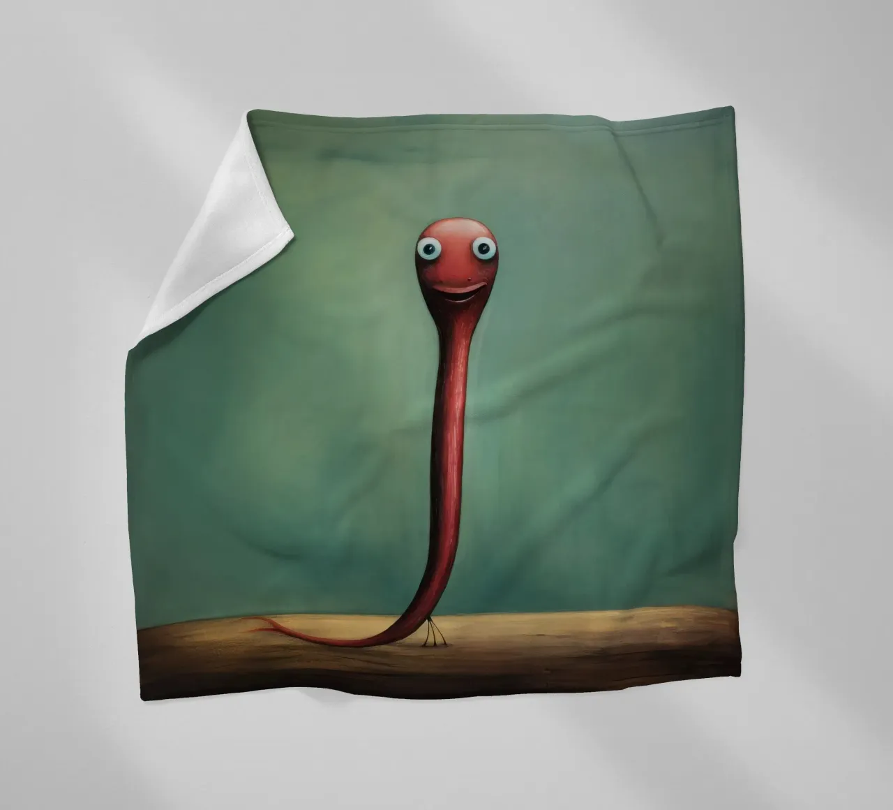 Minimo Eel coperta in pile da Minimal Animal Art