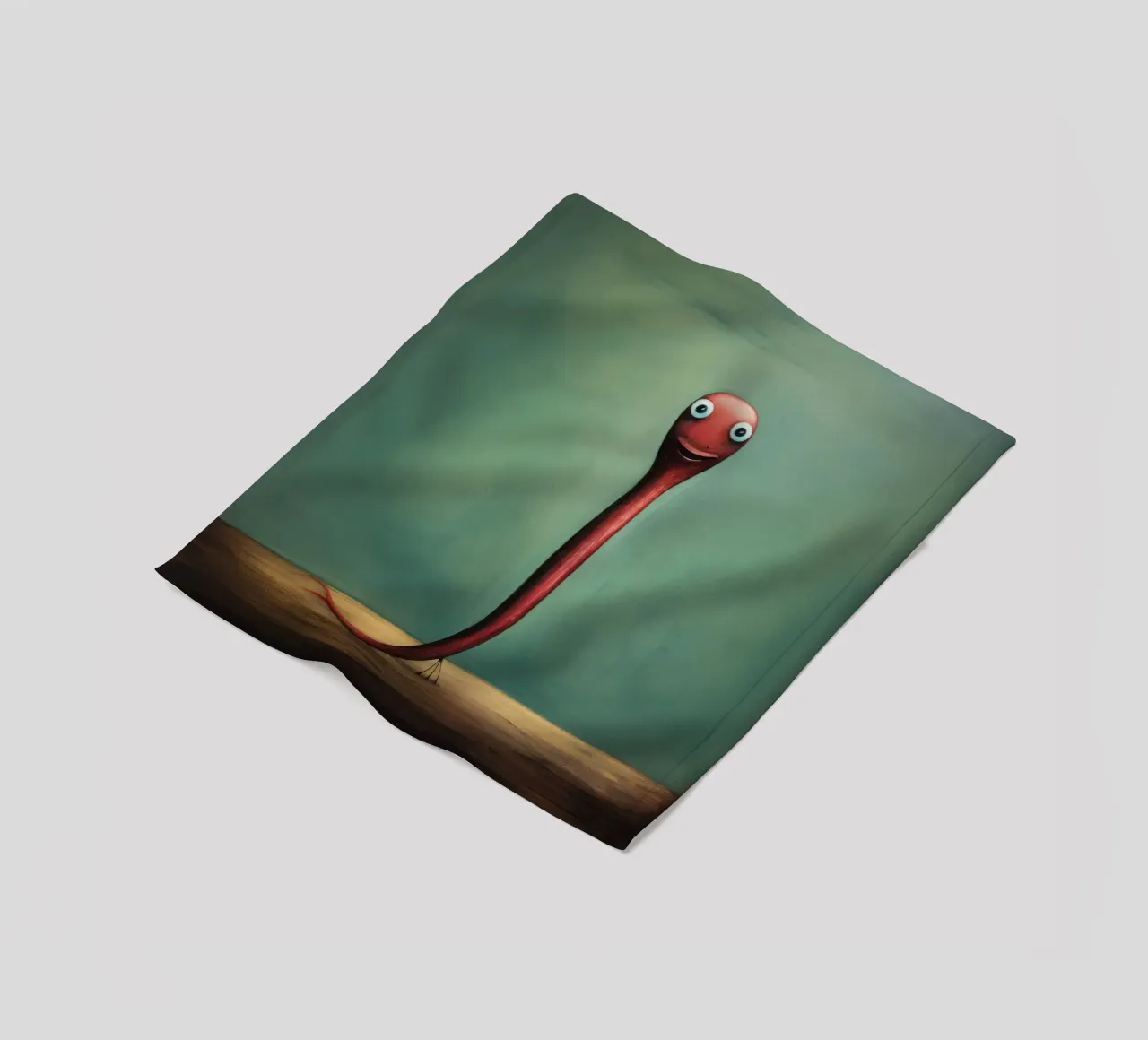 Minimo Eel coperta in pile da Minimal Animal Art