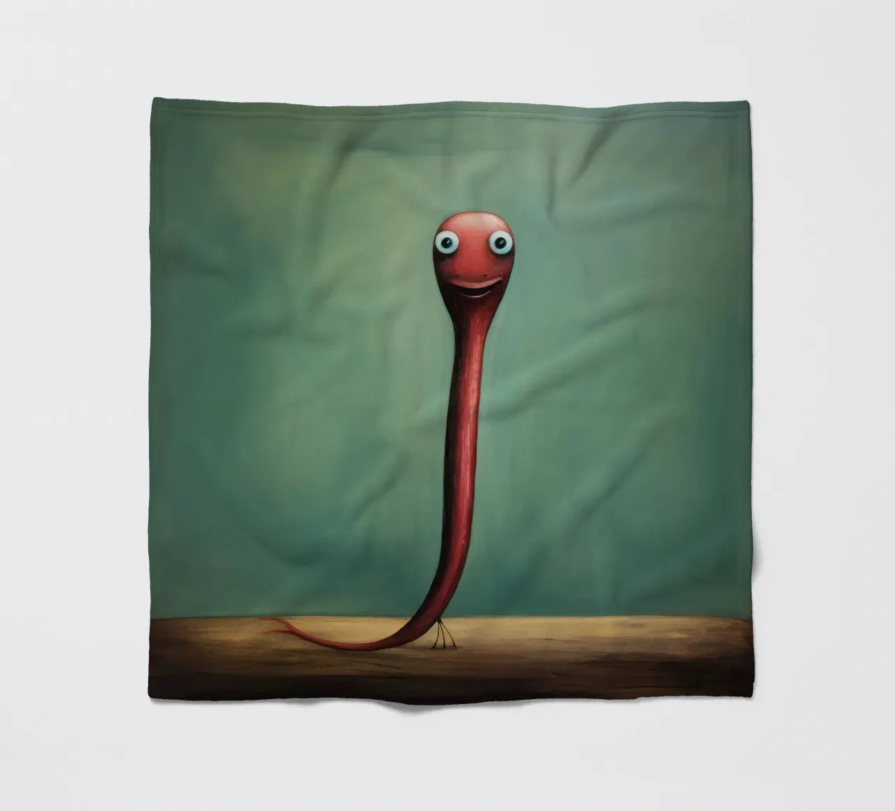 Minimo Eel coperta in pile da Minimal Animal Art