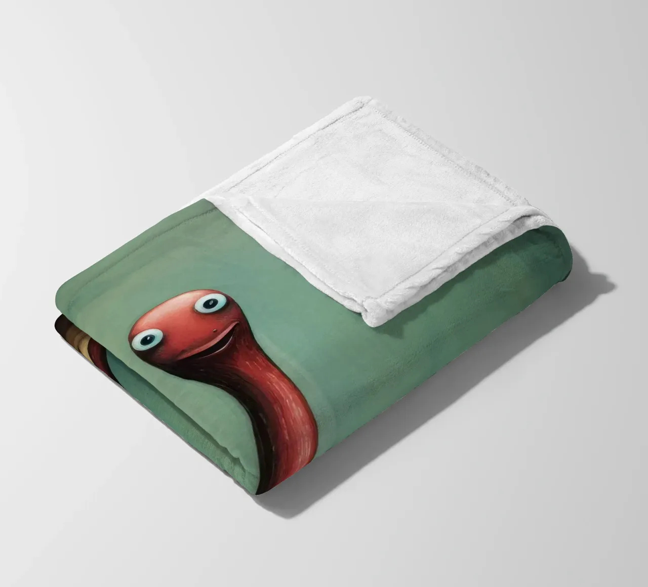 Minimo Eel coperta in pile da Minimal Animal Art