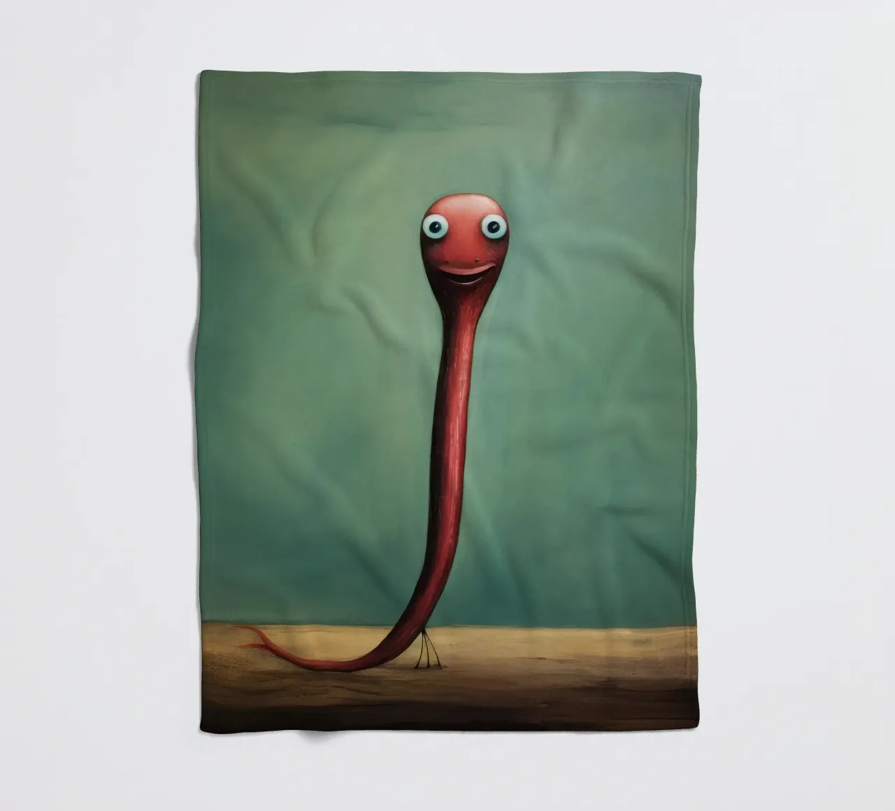 Anticipo minimo 3 coperta in pile da Minimal Animal Art