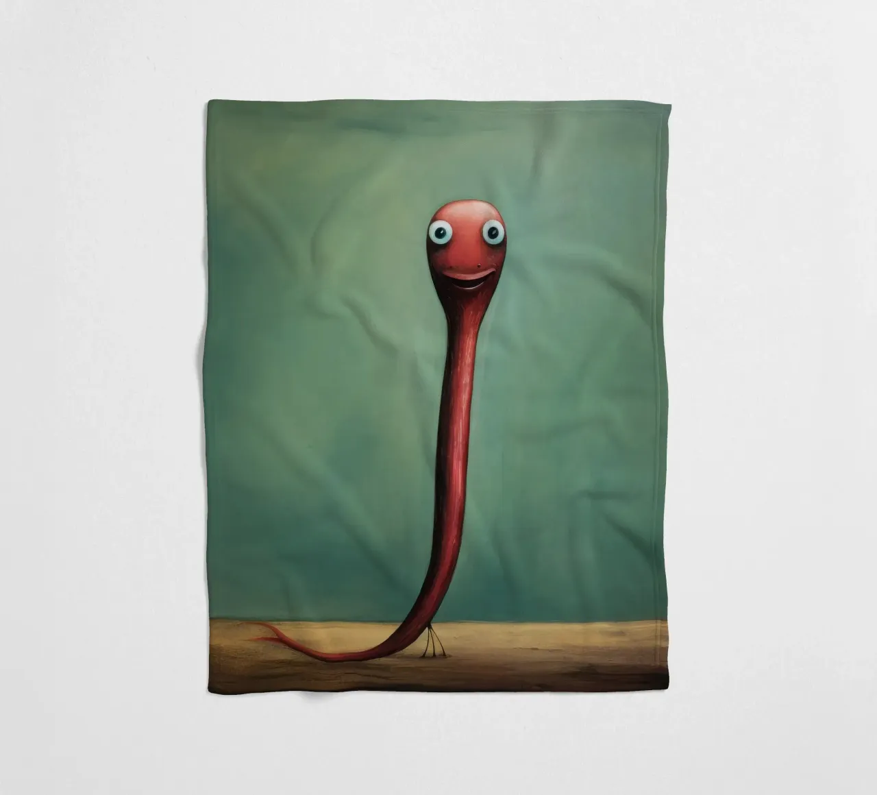 Anticipo minimo 3 coperta in pile da Minimal Animal Art