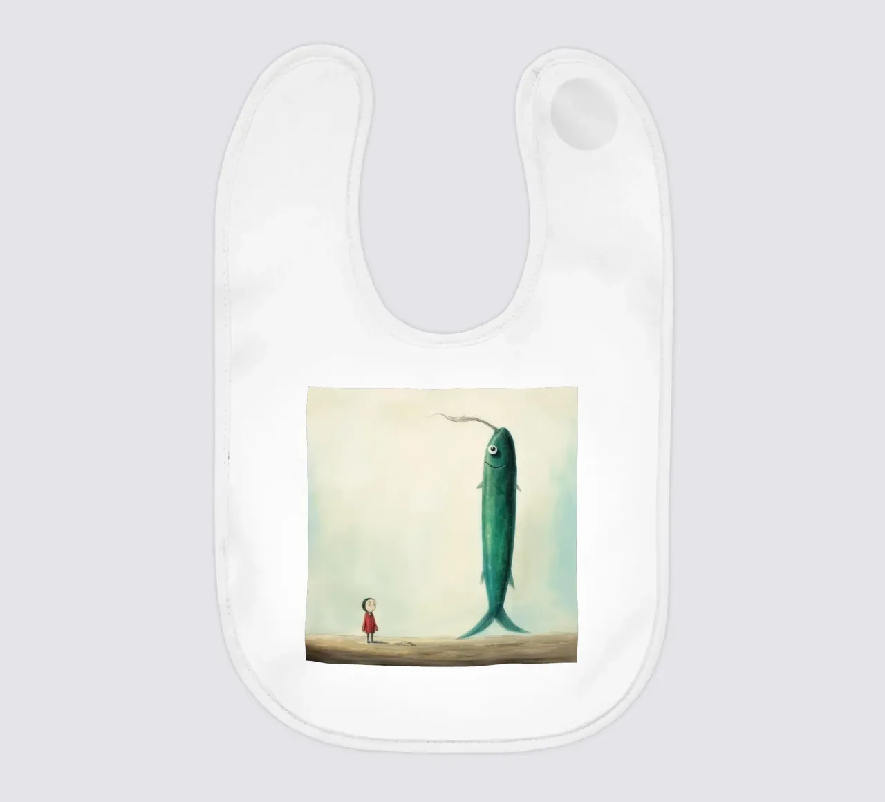 Minimo Eel bavaglino da Minimal Animal Art