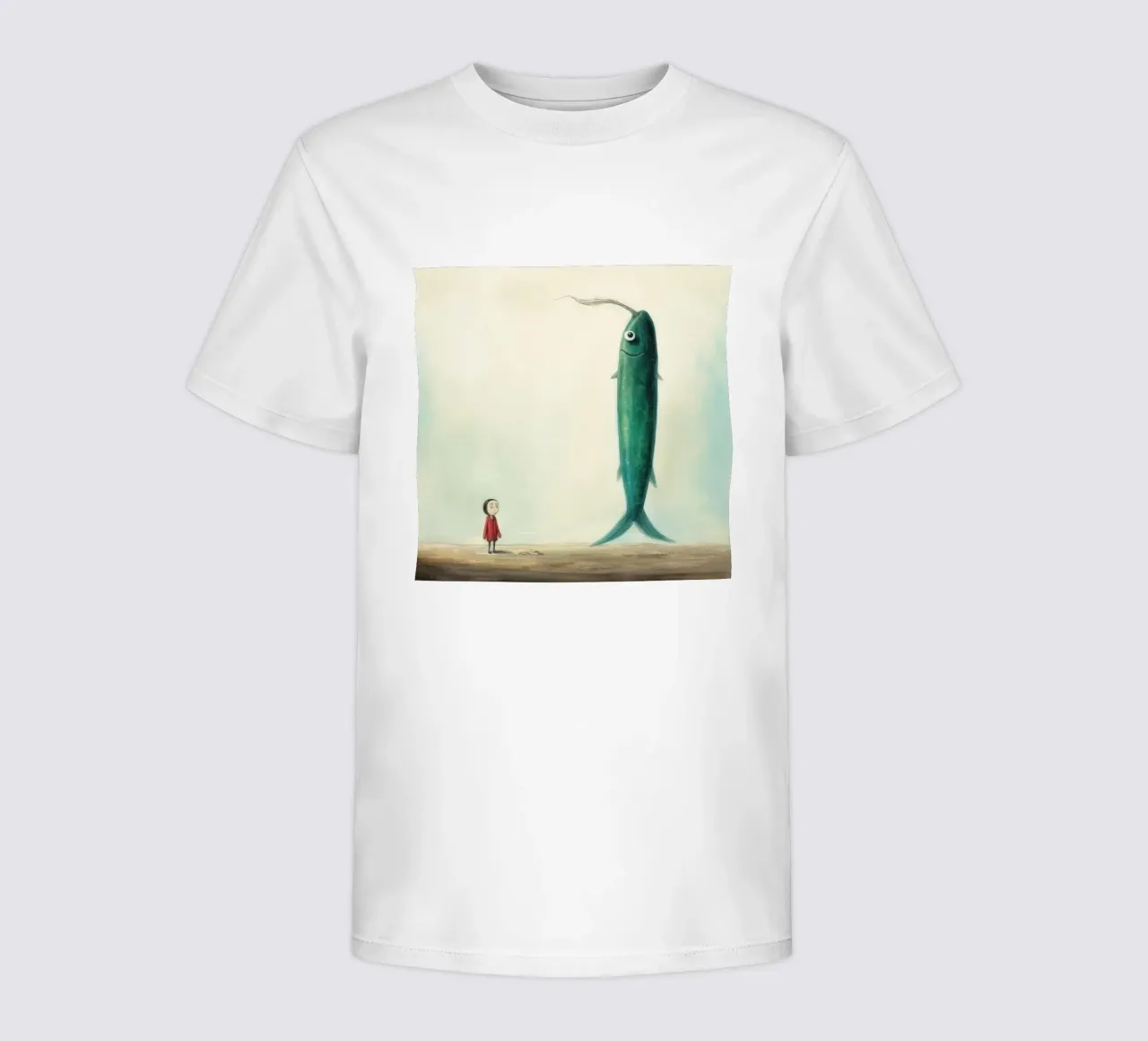 Minimo Eel t-shirt bambini da Minimal Animal Art