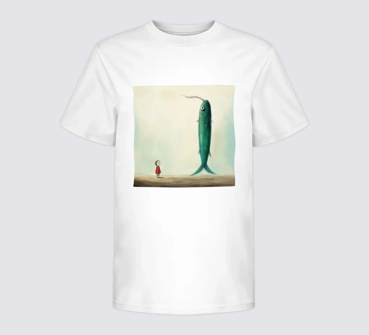 Minimo Eel t-shirt bambini da Minimal Animal Art