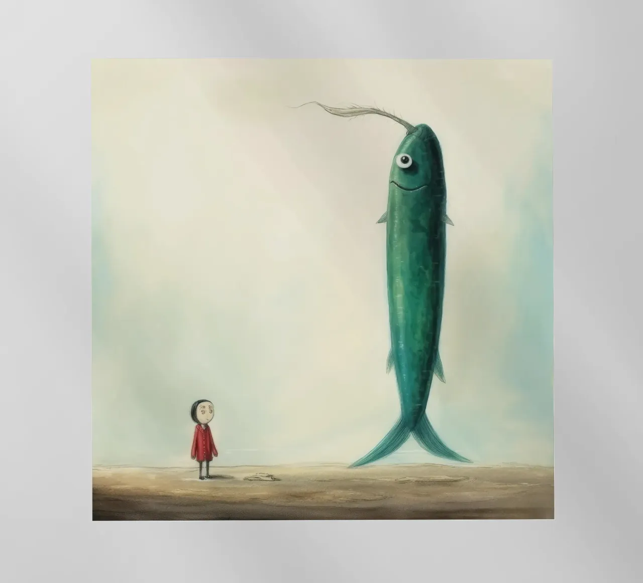 Minimal Eel pellicola backlit da Minimal Animal Art